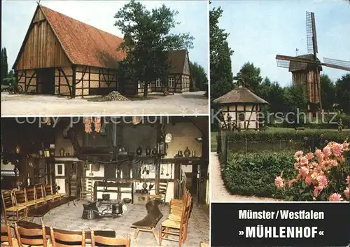 Muenster Westfalen Muehlenhof Freilichtmuseum Kat. Muenster