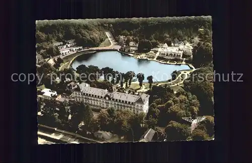 Bagnoles de l Orne Fliegeraufnahme Ensemble du Lac Kat. Bagnoles de l Orne