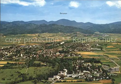 Bad Krozingen Belchen Fliegeraufnahme  Kat. Bad Krozingen