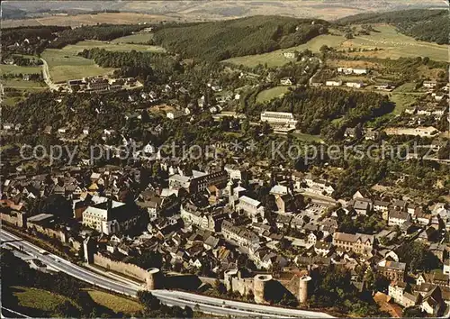 Bad Muenstereifel Fliegeraufnahme Kat. Bad Muenstereifel