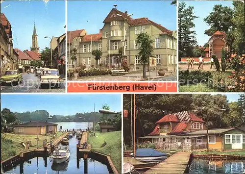 Fuerstenberg Havel Havelschleuse Ernst Thaelmann Strasse Rathaus Kat. Fuerstenberg