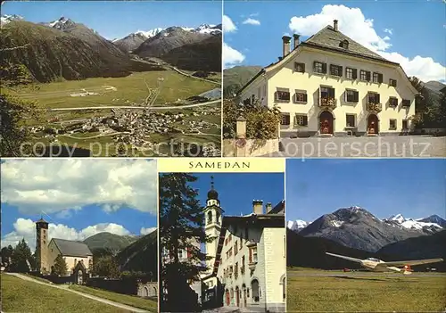 Samedan Kirche San Peter  Kat. Samedan