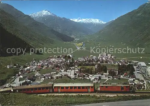 Andermatt Furka Oberalp Bahn Kat. Andermatt