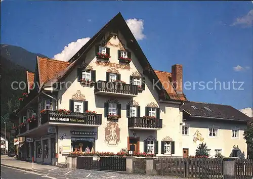 Garmisch Partenkirchen Haus Maier Hotel Garni Kat. Garmisch Partenkirchen