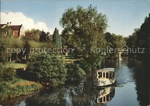 Bad Kissingen Saalepartie mit Boot Kat. Bad Kissingen