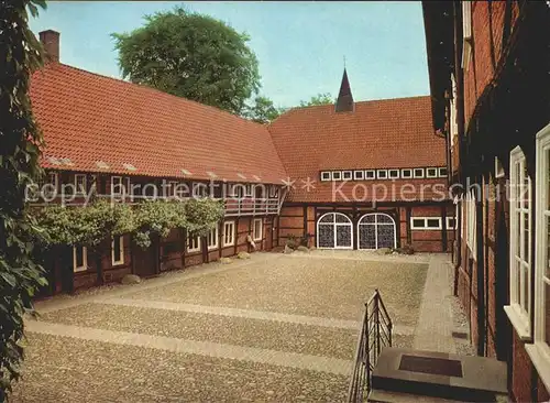 Dinklage Benediktinerkloster St Scholastika Apostelgang Kirche Kat. Dinklage