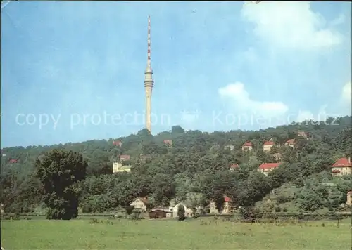 Wachwitz Fernsehturm Kat. Dresden