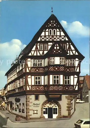 Miltenberg Main Hotel Riesen Kat. Miltenberg