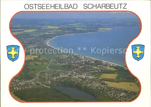 Scharbeutz Ostseebad Fliegeraufnahme Kat. Scharbeutz