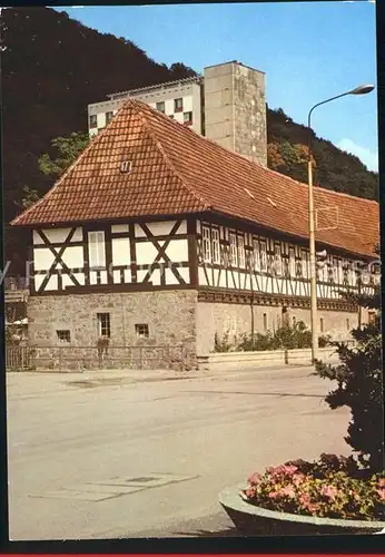 Suhl Thueringer Wald Waffenmuseum im histor Malzhaus Kat. Suhl