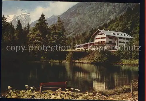 Oberstdorf VdK Erholungsheim Christlessee Kat. Oberstdorf