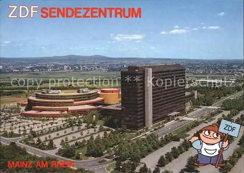 Mainz Rhein ZDF  Sendezentrum Lerchenberg