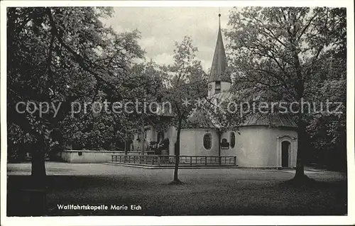 Maria Eich Wallfahrtskapelle Kat. Muenchen