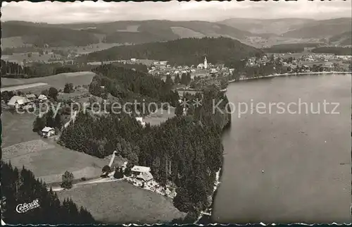 Titisee Neustadt Fliegeraufnahme Kat. Titisee Neustadt