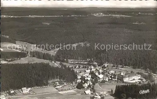 Friedenweiler mit Kindersanatorium Fliegeraufnahme Kat. Friedenweiler