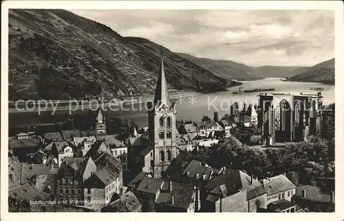 Bacharach Rhein Kirche Wernerkapelle Rheingold Serie Nr 24 Kat. Bacharach