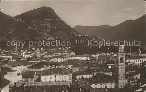 Lugano TI e Monte Bre Kat. Lugano