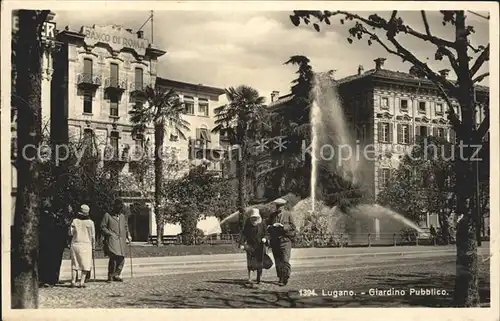 Lugano TI Giardino Pubblico Kat. Lugano