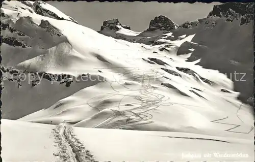 Jochpass mit Wendenstoecken Winterpanorama Kat. Jochpass