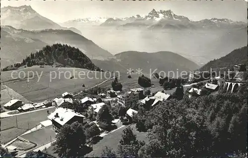 Leysin et Dents du Midi Kat. Leysin