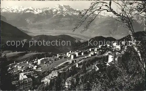 Leysin et Les Dents du Midi Kat. Leysin