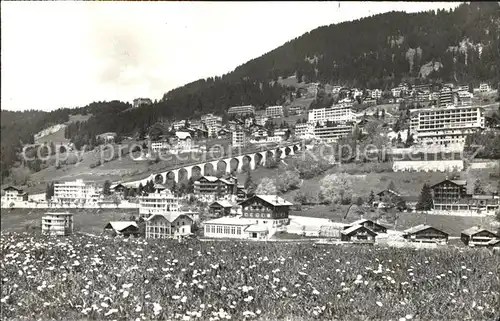 Leysin mit Viadukt Kat. Leysin