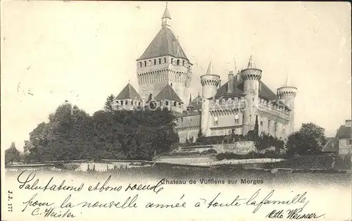 Morges Chateau de Vufflens Kat. Morges