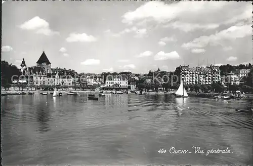 Ouchy Partie am Lac Leman Kat. Lausanne