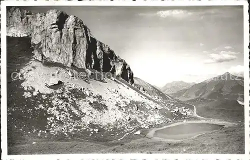 Leysin Les Tours et le Lac d`Ai Kat. Leysin