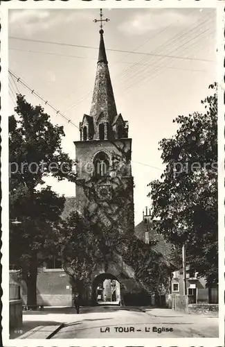 Vevey VD La Tour L`Eglise Kat. Vevey