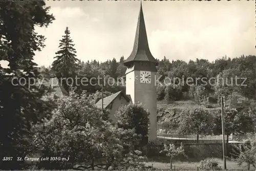 St Cergue Kirche Kat. St Cergue