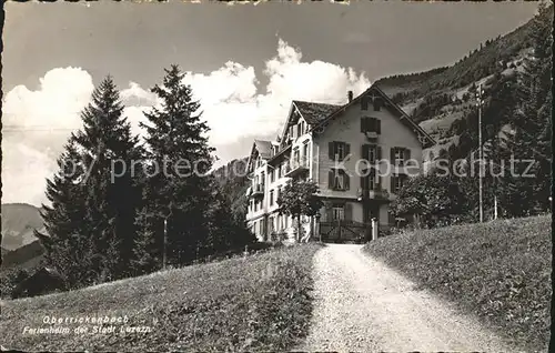 Oberrickenbach Ferienheim der Stadt Luzern Kat. Oberrickenbach