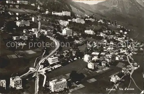 Leysin Fliegeraufnahme Kat. Leysin