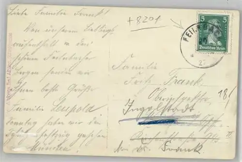 Lippertskirchen Lippertskirchen Oberbayern  x 1927 / Bad Feilnbach /Rosenheim LKR