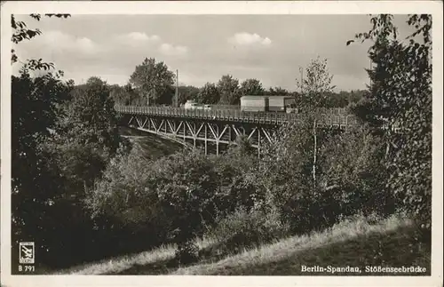 Spandau Stoessenseebruecke / Berlin /Berlin Stadtkreis