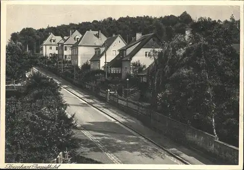 Berggiesshuebel Kneippkurort Strasse Prinzessinsaeule / Bad Gottleuba-Berggiesshuebel /Saechsische Schweiz-Osterzgebirge LKR