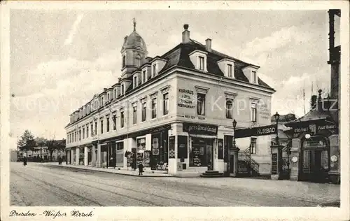 Weisser Hirsch Kurhaus Hotel Restaurant Kat. Dresden