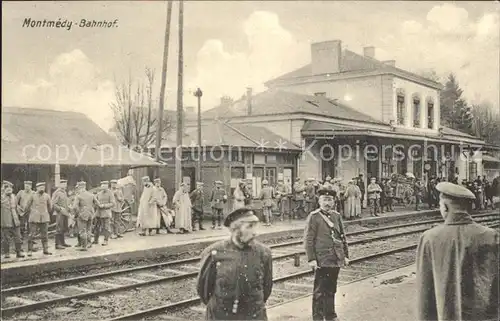 Montmedy La Gare Bahnhof Kat. Montmedy