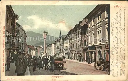 Villach Kaernten Hauptplatz Kat. Villach