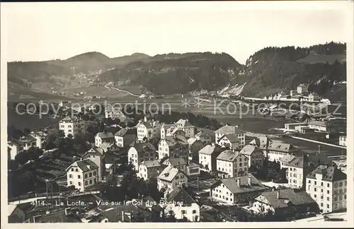 Le Locle avec Col des Roches Kat. Le Locle