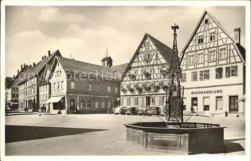 Ebingen Postbrunnen Kat. Albstadt