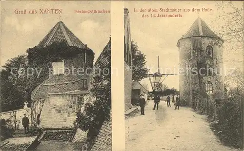 Xanten Festungstuermchen Stadtmauer Kat. Xanten