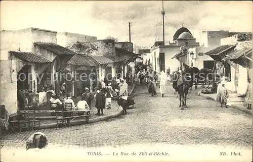 Tunis Rue de Sidi el Bechir Kat. Tunis