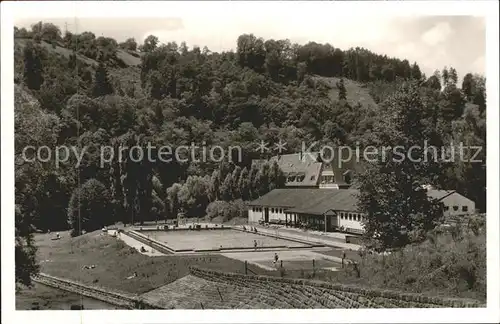 Pforzheim Schwimmbad Kat. Pforzheim