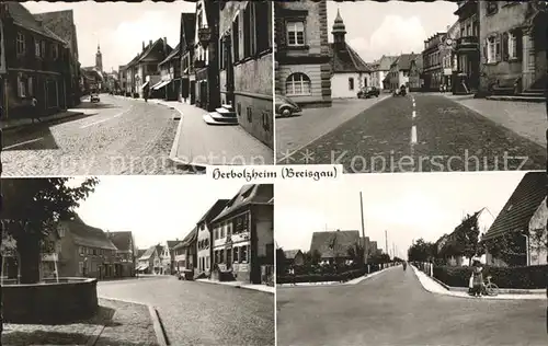 Herbolzheim Breisgau Ortsansichten Dorfbrunnen Kat. Herbolzheim