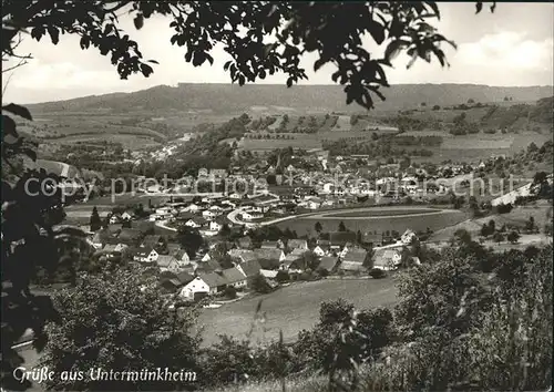 Untermuenkheim Totalansicht Kat. Untermuenkheim