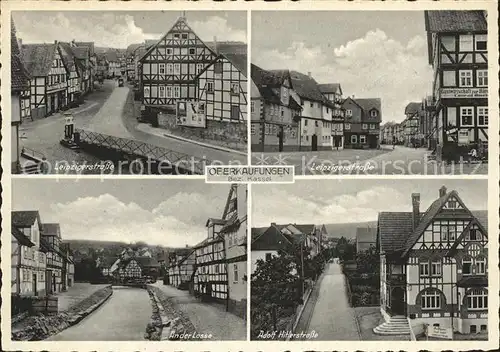 Oberkaufungen Leipzigerstrasse An der Losse AH Strasse Kat. Kaufungen