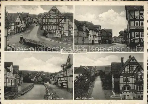 Oberkaufungen Leipziger Strasse An der Losse AH Strasse Kat. Kaufungen