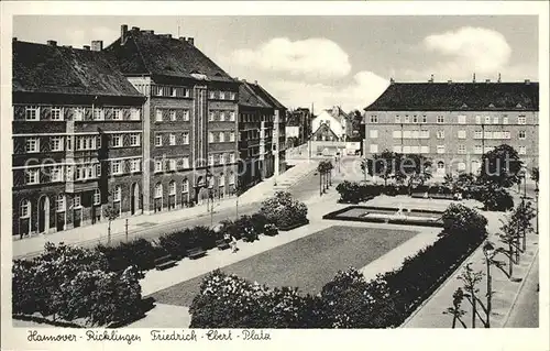 Ricklingen Friedrich Ebert Platz Kat. Hannover