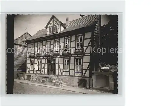 Hedemuenden Rathaus Kat. Hann. Muenden